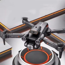 8K HD Drone Dual Camera WIFI FPV Foldable Selfie RC Quadcopter w/3 Batteries