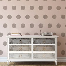Polka Dot Wall Stencil - 10 cm