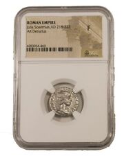 NGC F Roman AR Denarius Julia