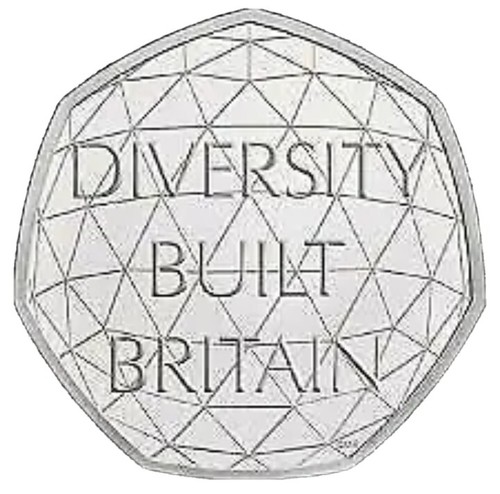 50p coin diversity - 50p,