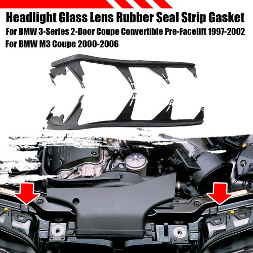 Headlight seal strip gasket - headlight,