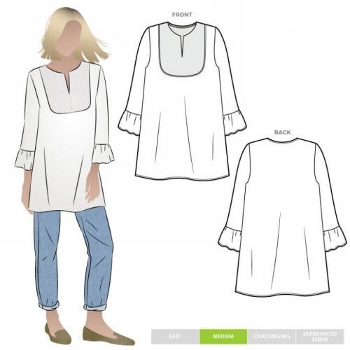 Style arc sewing pattern - arc,