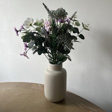 Faux Flower Arrangement In Vase