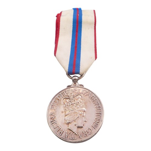 Silver jubilee medal 1977 - medal,
