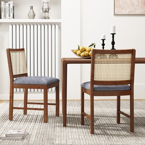 Set rattan dining chairs - dining,