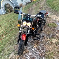 For Harley Sportster Iron XL 883 1200 Large Clear Windshield Windscreen 7/8" 1"