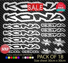 KONA Vinyl Decal Stickers