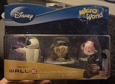 Disney Micro World Wall-E Pixar - Collectable World Of Disney Figure Set -  New