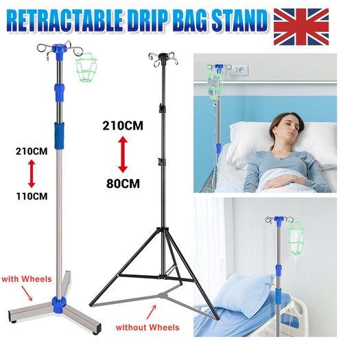 Portable pole drip bag - portable,