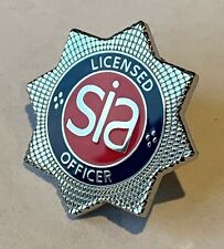  SIA LAPEL PIN BADGE – Red