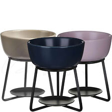 YANKEE CANDLE Stylish Ceramic Pebble Melt Warmer Pebble Wax Burner *CHOOSE* 