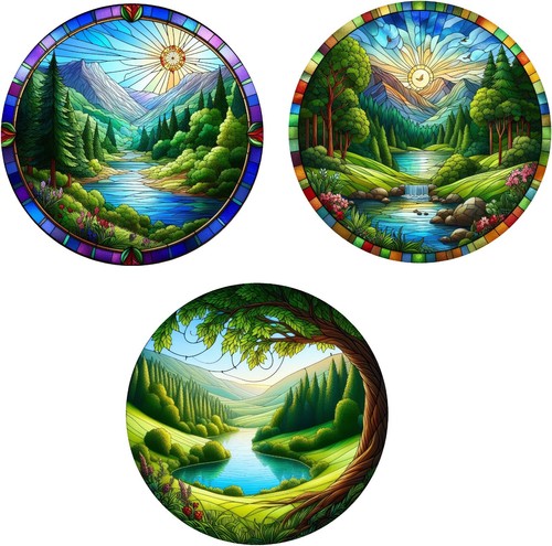 Scenic decorative stained - scenic,