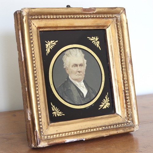 Fine painted antique - a,