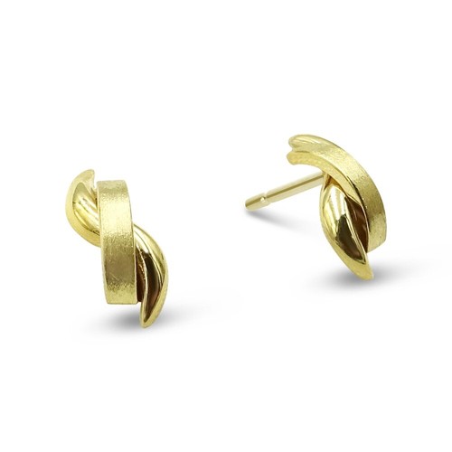 Gold earrings 9ct - gold,