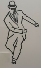 Ska dance man 6"tall 2tone mod