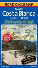 North Costa Blanca Road Cycle Map. NEW. Denia, Javea, Calpe, Jalon