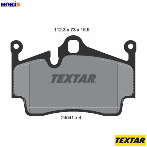 Brake pad set disc - brake,