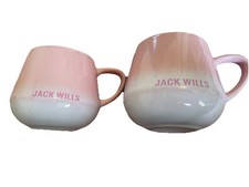 2 X Pink Jack Wills Mugs