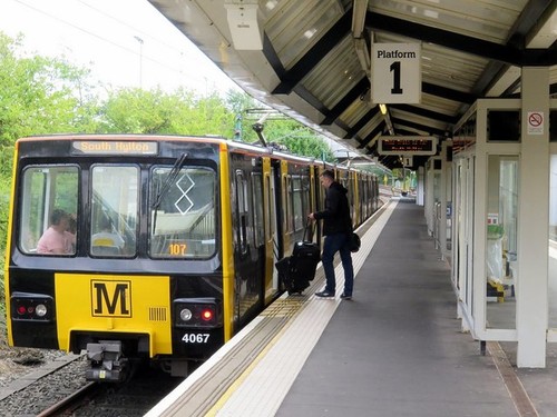 Photo 6x4 tyne wear - tyne, metro