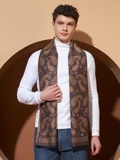Men 100% CASHMERE SCARF Made