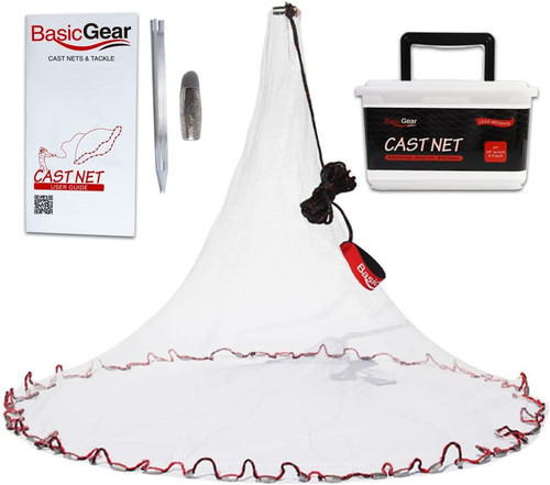 Cast net lead 12ft radius - net,, lead,