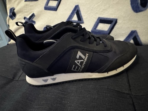 Empirio armani navy trainers - armani,