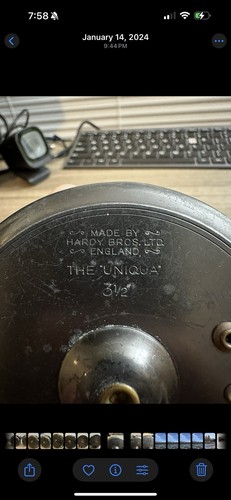 Vintage hardy fly - reel,