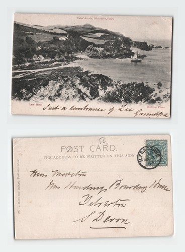Vintage postcard lee bay - postcard,