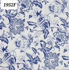 4 x delft blue & White/ Single