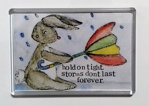Extra large fridge magnet - extra,