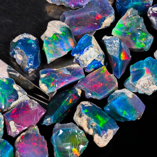 Opal rough cut - cut,