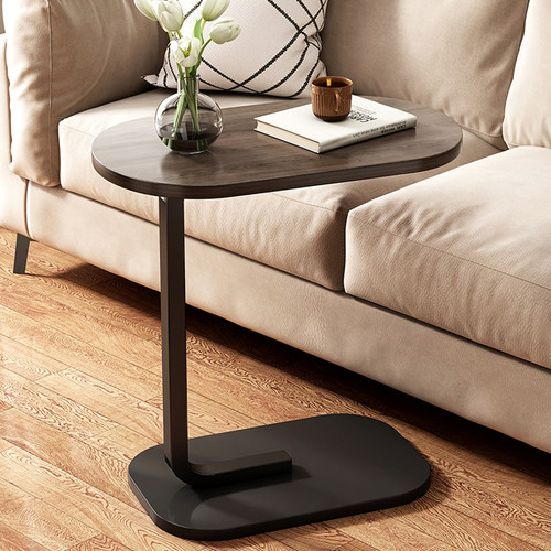 Sofa side end table shaped - side,