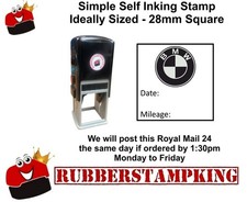 BMW Stamp Self-Inking Rubber