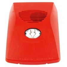 Tyco P80AIR Addressable Red Wall Sounder VID - 576.080.012 Fire Alarm Zettler