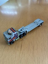 Matchbox Kenworth Truck 45 Grey Cab And Low Bed Trailer 1981