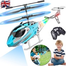 Charging Mini Remote Control Plane RC Helicopters Flying Helicopter Toy Drone UK