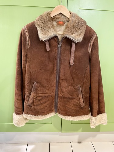 Hugo boss leather - boss, fur