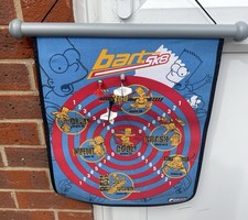 2003 Unicorn The Simpsons Magnetic Darts Game ? With 3 Darts ?