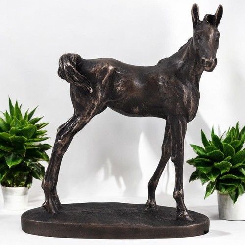 Graceful foal bronze effect - graceful,