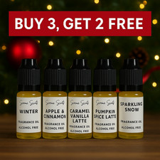 Christmas Fragrance Oil 10ml – BUY 3 GET 2 FREE – Wax Melts, Candles, Diffusers