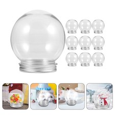20pcs Small Snow Globe Plastic