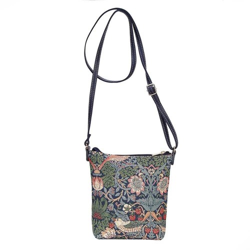Strawberry thief crossbody - strawberry, bag