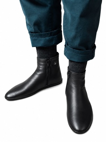 Leather wudu socks zipper - wudu,