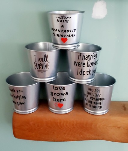 Plant pots with - , bespoke