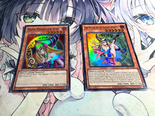 Yugioh UNCENSORED ART Dark Magician Girl The Magician's Apprentice Asian Eng set