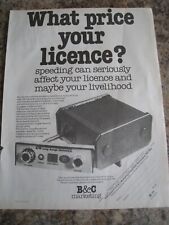 WHAT PRICE YOUR LICENCE LONG RANGE SNOOPER RADAR DETECTORS 2002 ADVERT A4 FILE D