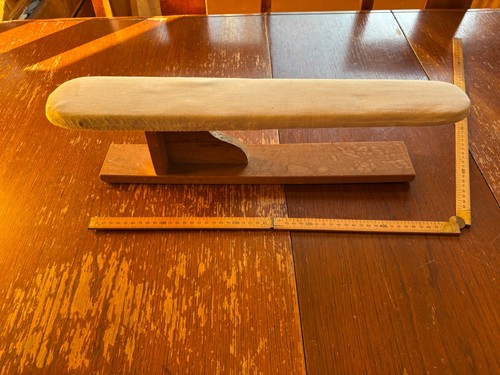 Antique ironing sleeve board