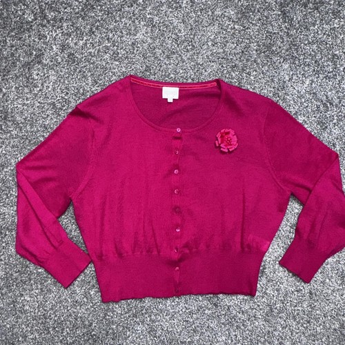 Kaliko pink wool cardigan - wool,