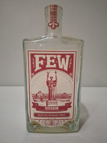 Empty few bourbon whiskey - bourbon,
