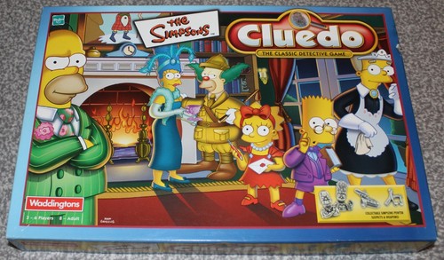 Cluedo the simpsons edition - the,